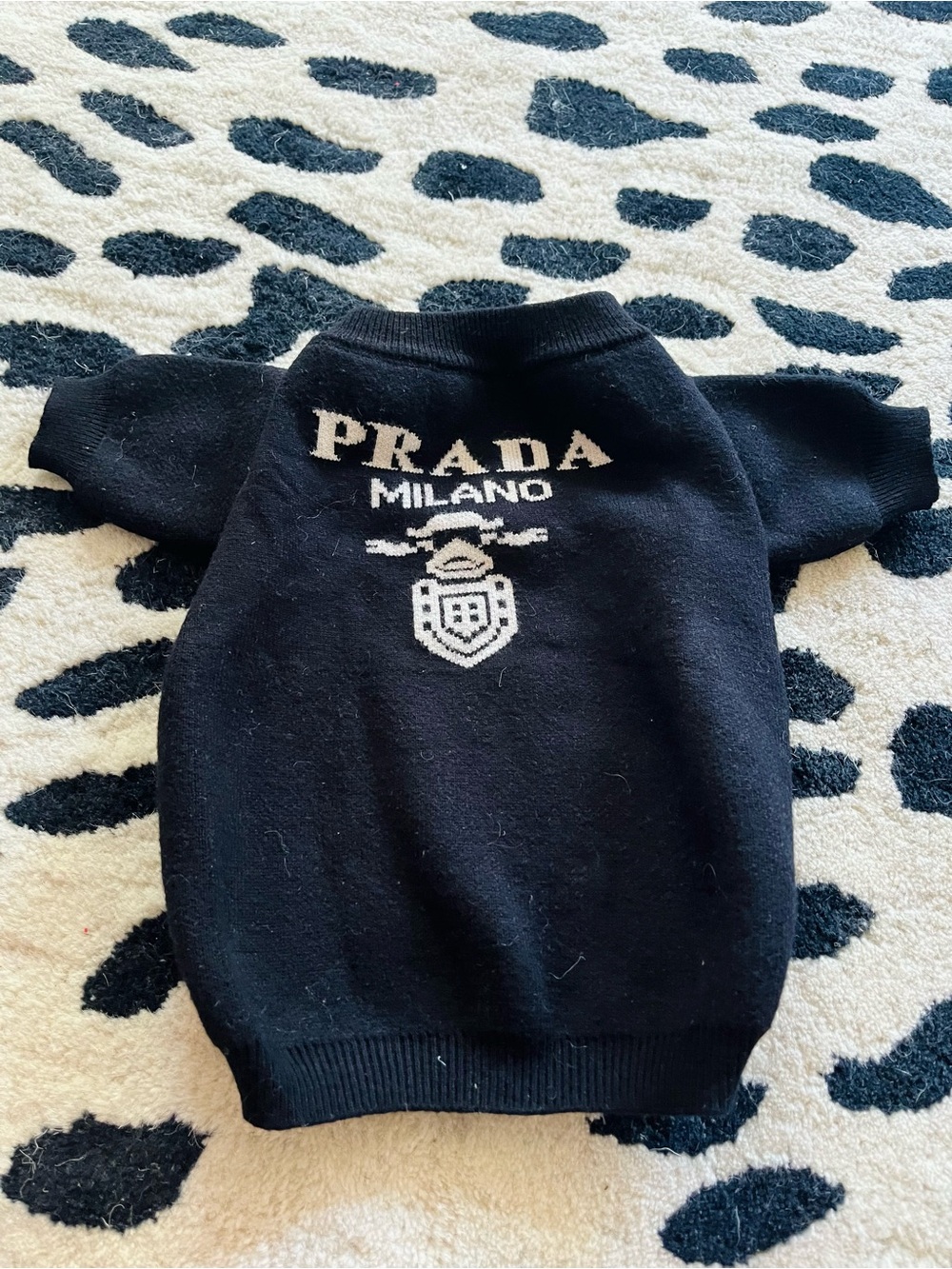 PRADA DOG WINTER SWEATER!!